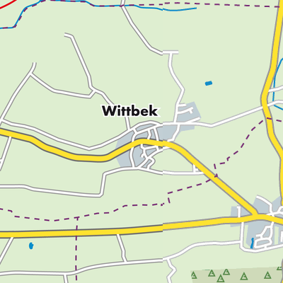 Übersichtsplan Wittbek