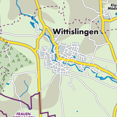 Übersichtsplan Wittislingen