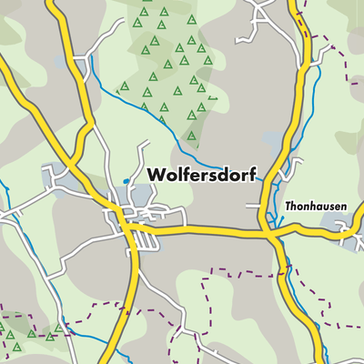 Übersichtsplan Wolfersdorf