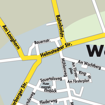 Stadtplan Wolsdorf